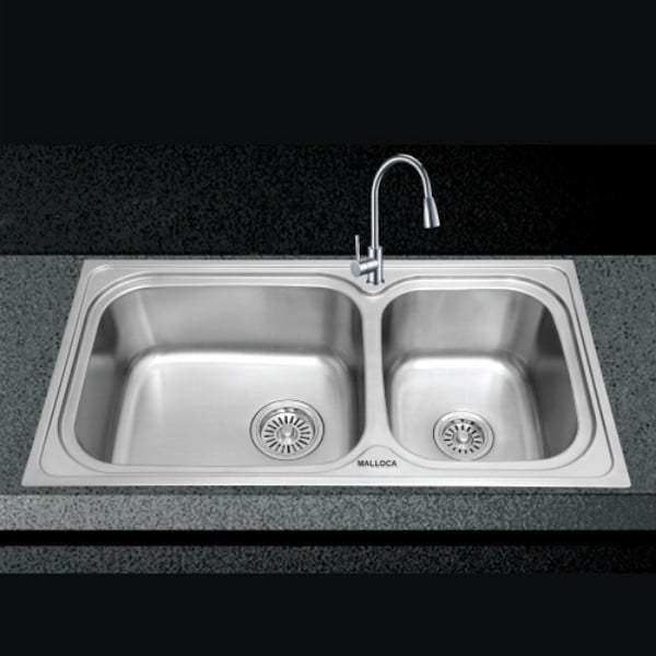 Malloca Chậu rửa chén MS 2025 – inox 304 cao cấp, chống ngưng tụ nước, thiết kế bán thủ công 4 Chậu inox Malloca MS 2025 cao cấp, lắp âm, chống ồn, chống ngưng tụ, tiện lợi sử dụng