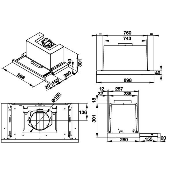 Hafele HH-TG90E 539.81.075 Máy Hút Mùi Áp Tường – Kích Thước 90cm, Hút Khử Hiệu Quả, Dễ Vệ Sinh 4 Hafele HH-TG90E 539.81.075 Máy Hút Mùi Áp Tường – Kích Thước 90cm, Hút Khử Hiệu Quả, Dễ Vệ Sinh