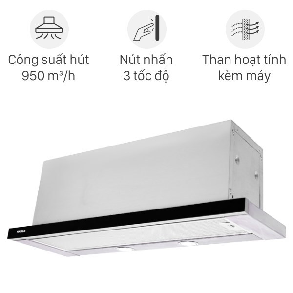 Hafele HH-TG90E 539.81.075 Máy Hút Mùi Áp Tường – Kích Thước 90cm, Hút Khử Hiệu Quả, Dễ Vệ Sinh 6 Hafele HH-TG90E 539.81.075 Máy Hút Mùi Áp Tường – Kích Thước 90cm, Hút Khử Hiệu Quả, Dễ Vệ Sinh