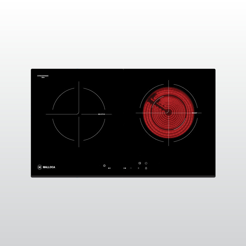 Malloca MH-7311 IR – Bếp điện từ âm kính – Mặt kính Vitro Ceramic – Tổng công suất 4.2kW 4 Malloca MH-7311 IR – Bếp điện từ âm kính – 1 vùng điện + 1 vùng từ – Mặt kính Vitro Ceramic – Điều khiển cảm ứng
