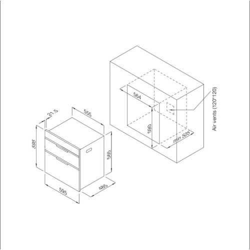 Malloca MSC-1005 – Máy sấy và tiệt trùng chén dĩa âm tủ – Dung tích 100L – Tiệt trùng UV 8 Malloca MSC-1005 – Máy sấy & tiệt trùng chén dĩa âm tủ – Mặt kính đen sang trọng – Dung tích 100L – Điều khiển cảm ứng