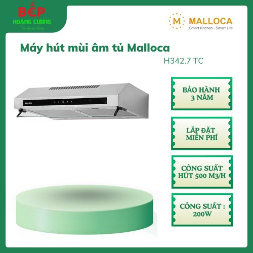 Máy Hút Mùi Classic Malloca H342.7 TC