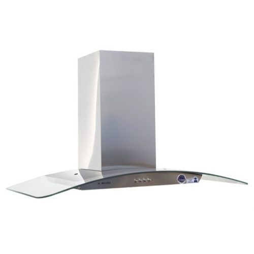 Máy khử mùi áp tường Malloca DELTA-K890V – Công suất hút 850 m³h – 3 tốc độ hút – Thiết kế inox kính sang trọng