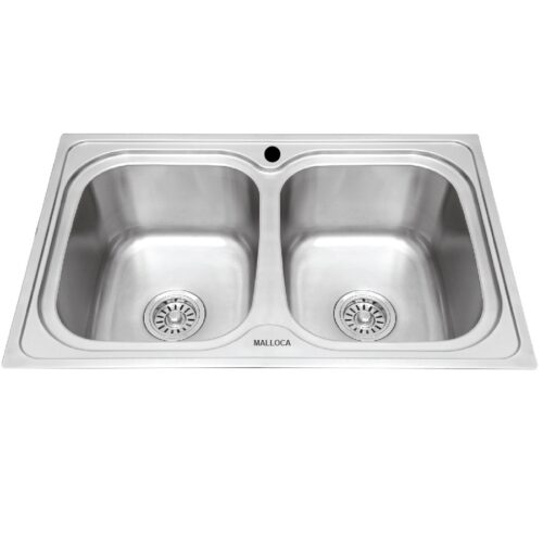 Malloca MS 1001 NEW – Chậu Rửa Chén Bếp Inox 304 – Độ Dày 0.8mm – Bền Bỉ - Ngăn mùi 7 chau rua bat malloca ms 1001