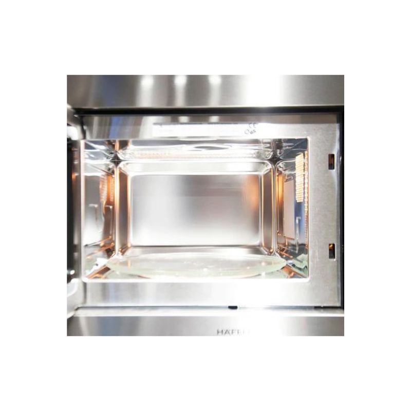 Hafele 535.34.000 Lò Vi Sóng HM-B38A 25 – Kính đen – Điều khiển nút nhấn điện tử – Chính hãng 7 Lò vi sóng kết hợp nướng âm tủ Hafele 25 lít 535.34.000 HM-B38A