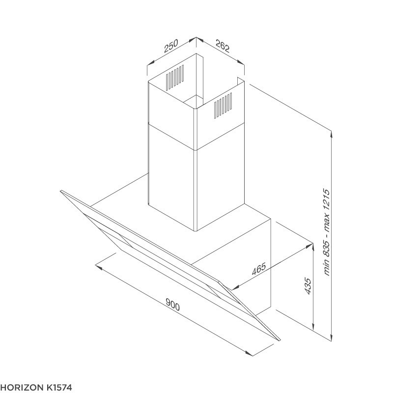 Malloca – Máy hút mùi HORIZON K1574 chính hãng, inox cao cấp, công suất 850 m³/h, vận hành êm 7 Malloca – Máy hút mùi HORIZON K1574 chính hãng, inox cao cấp, công suất 850 m³/h, vận hành êm - Ảnh 5