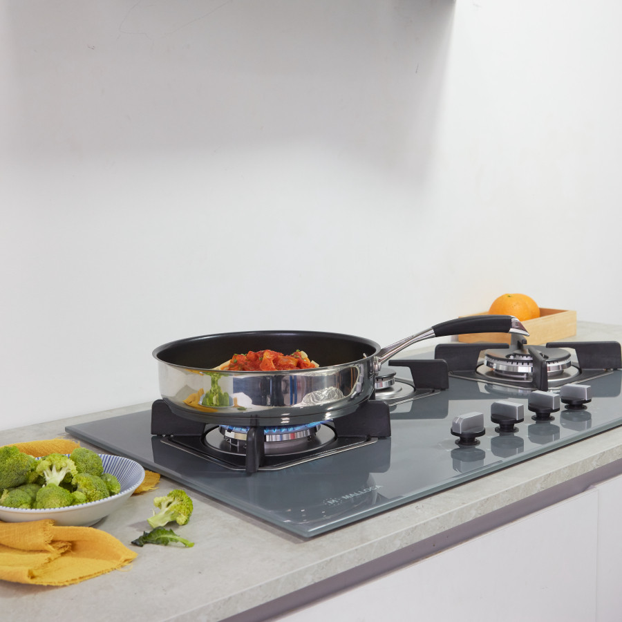 Bếp Gas 3 Lò Âm Malloca AS 9603DG – Thiết Kế Hiện Đại, Kính Cường Lực Xám, Công Suất Cao 6 Bếp Gas 3 Lò Âm Malloca AS 9603DG – Thiết Kế Hiện Đại, Kính Cường Lực Xám, Công Suất Cao - Ảnh 4