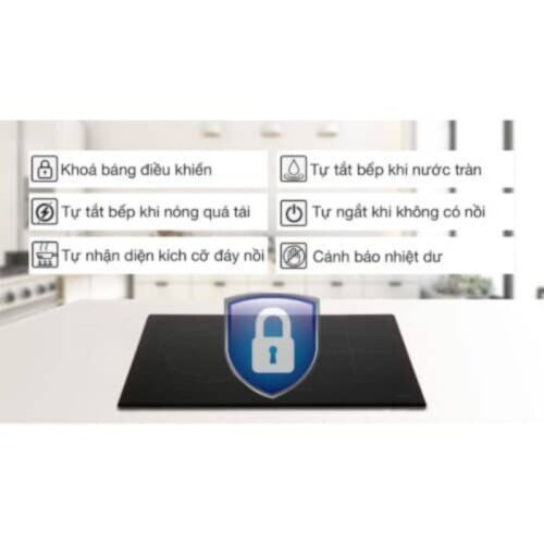 Hafele Bếp Điện Từ Âm HC-M772D 536.61.695 – 2 Vùng Nấu – Chính Hãng Tây Ban Nha 12 Tính năng bếp điện từ Hafele HC-M772D 536.61.695