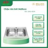 Malloca MS 1001 NEW – Chậu Rửa Chén Bếp Inox 304 – Độ Dày 0.8mm – Bền Bỉ - Ngăn mùi 1 vn 11134201 820l4 mfklp8uwmdxr99