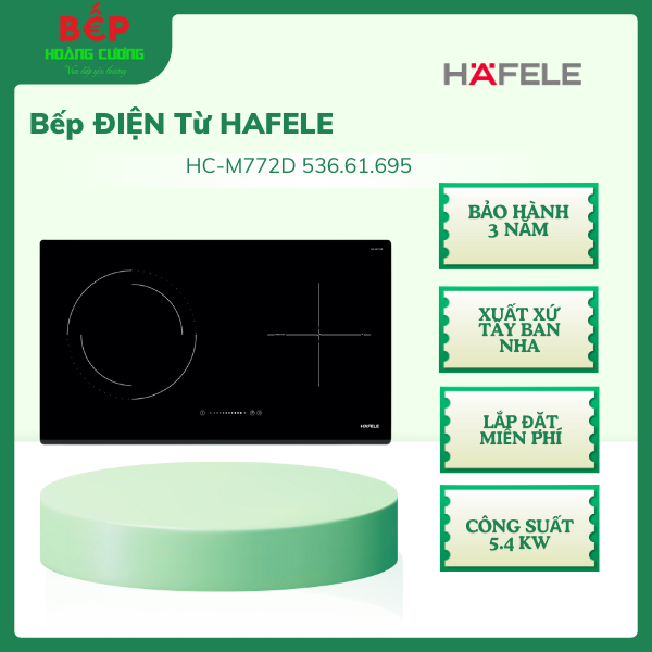 Hafele Bếp Điện Từ Âm HC-M772D 536.61.695 – 2 Vùng Nấu – Chính Hãng Tây Ban Nha 2 Hafele Bếp Điện Từ Âm HC-M772D 536.61.695 – 2 Vùng Nấu – Chính Hãng Tây Ban Nha