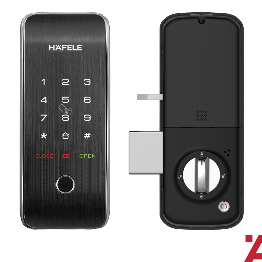 Khóa Điện Tử ER5100 Hafele 912.20.200, Dành cho cửa dày 30 - 50mm, Kết nối App 4 Khóa Điện Tử ER5100 Hafele 912.20.200, Dành cho cửa dày 30 - 50mm, Kết nối App - Ảnh 3