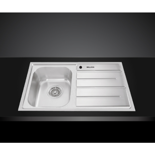 Chậu rửa chén Malloca MS 1017 NEW inox 304, độ dày 0.8mm, rổ lọc tiện lợi, bộ xả ngăn mùi 4 Chậu rửa chén Malloca MS 1017 NEW inox 304, độ dày 0.8mm, rổ lọc tiện lợi, bộ xả ngăn mùi - Ảnh 2