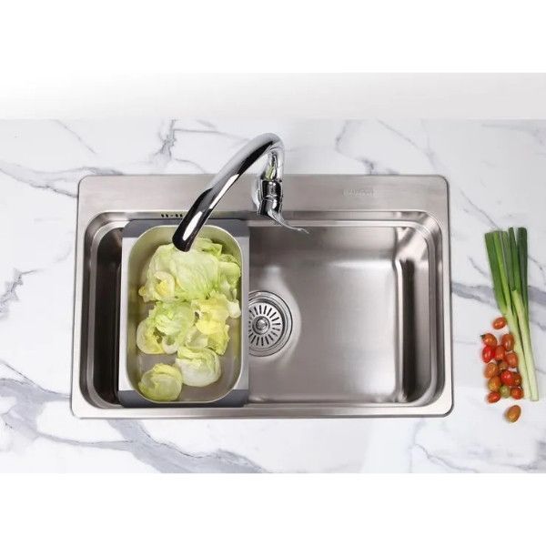 Chậu Inox Malloca 1022D – Lắp Âm/Nổi Linh Hoạt – Tiện Dụng Gia Đình - Bộ xả thông minh ngăn mùi 5 Chậu Inox Malloca 1022D – Lắp Âm/Nổi Linh Hoạt – Tiện Dụng Gia Đình - Bộ xả thông minh ngăn mùi - Ảnh 3