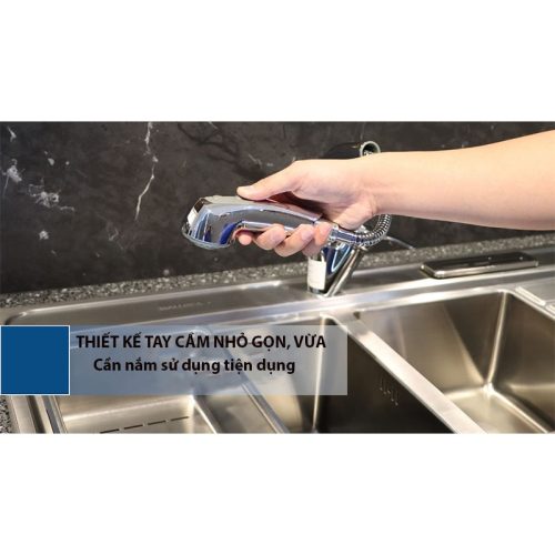 Malloca K140 - Vòi Bếp Dây Rút Nóng Lạnh, Đồng Thau Mạ Chrome, Tiện Lợi, Hiện Đại 9 vn 11134207 820l4 mfi25yarpnv3d5