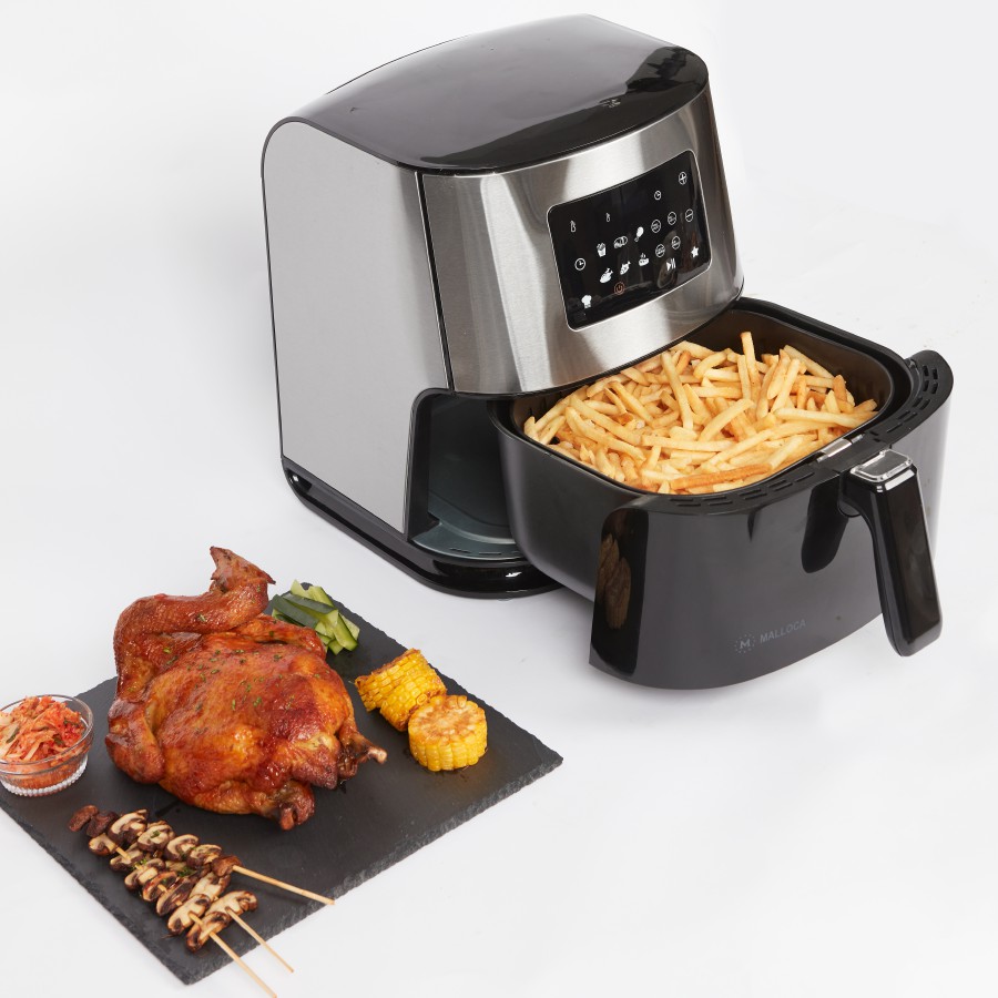Malloca MAF-06 – Nồi chiên không dầu 6 lít – Công nghệ Rapid Air 360° – Điều khiển cảm ứng LED 4 Malloca Nồi Chiên Không Dầu MAF-06 Bảo hành 12 tháng, Thể tích 6L, Công suất 1700W
