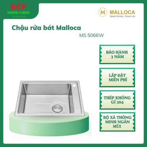 Chậu rửa bát Malloca MS 5066W