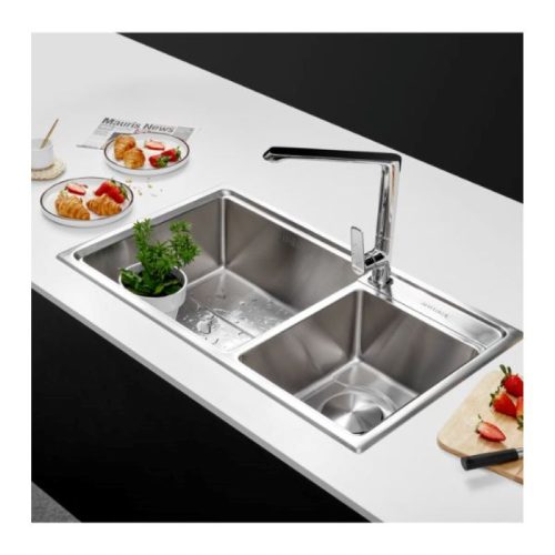 Hình Ảnh Chậu rửa bát Malloca MS 5082W