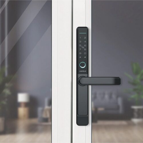 Hafele Khóa Cửa Điện Tử DL6600 912.20.145 – Cửa Nhôm – Kết Nối App – Màu Đen Sang Trọng 8 Ảnh khóa điện tử cửa nhôm DL6600 Hafele 912.20.145