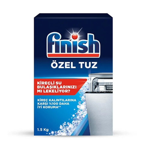 Finish – Muối Hộp 1.5kg chuyên dụng cho máy rửa bát – Ngăn cặn vôi – Giúp chén đĩa sạch bóng 3 Finish – Muối Hộp 1.5kg chuyên dụng cho máy rửa bát – Ngăn cặn vôi – Giúp chén đĩa sạch bóng