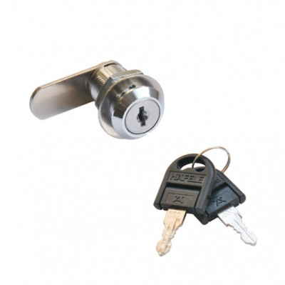 Hafele 235.19.211 Khóa Cốp Econo – Dày Cửa Tối Đa 22mm - Hợp Kim Kẽm Mạ Crom - Bảo Hành 12 Tháng