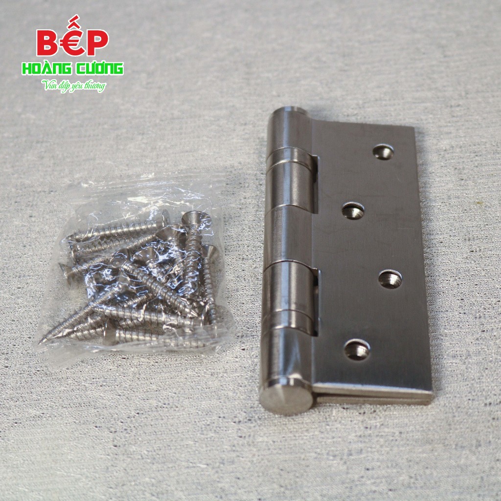 Hafele 926.20.804 – Bản Lề Lá 2 Vòng Bi, chất liệu Inox 304, chịu lực 70Kg, bền chắc 6 BẢN LỀ LÁ 2 VÒNG BI 70KG HAFELE 926.20.804