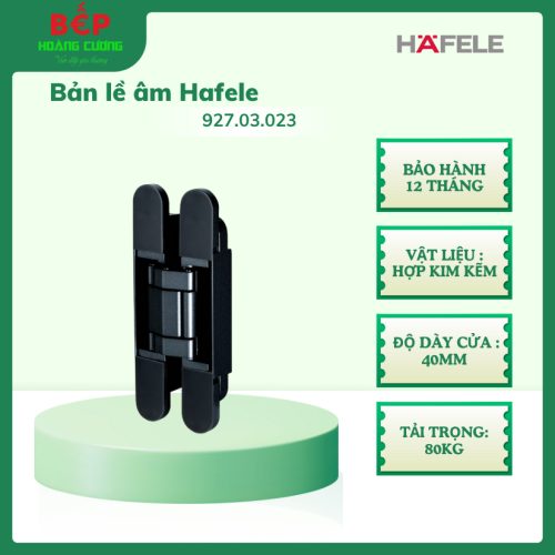 Bản Lề Âm 80Kg Điều Chỉnh 3D Hafele 927.03.023