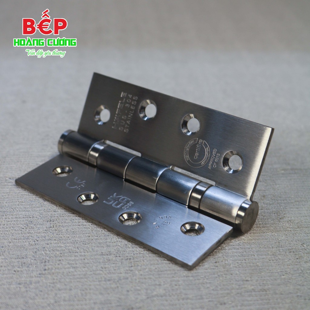Bản lề lá Hafele 921.17.142 – 2 vòng bi trơn mượt, tải trọng 55Kg, chất liệu inox cao cấp 7 Bản Lề Lá Hafele 921.17.142 – Inox 304 – Tải Trọng 55kg – Bảo Hành 12 Tháng