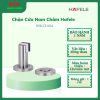 Hafele chặn cửa nam châm 938.23.004 - đồng thau cao cấp, hoàn thiện chrome mờ, giữ cửa cố định 1 Chặn Cửa Nam Châm Hafele 938.23.004