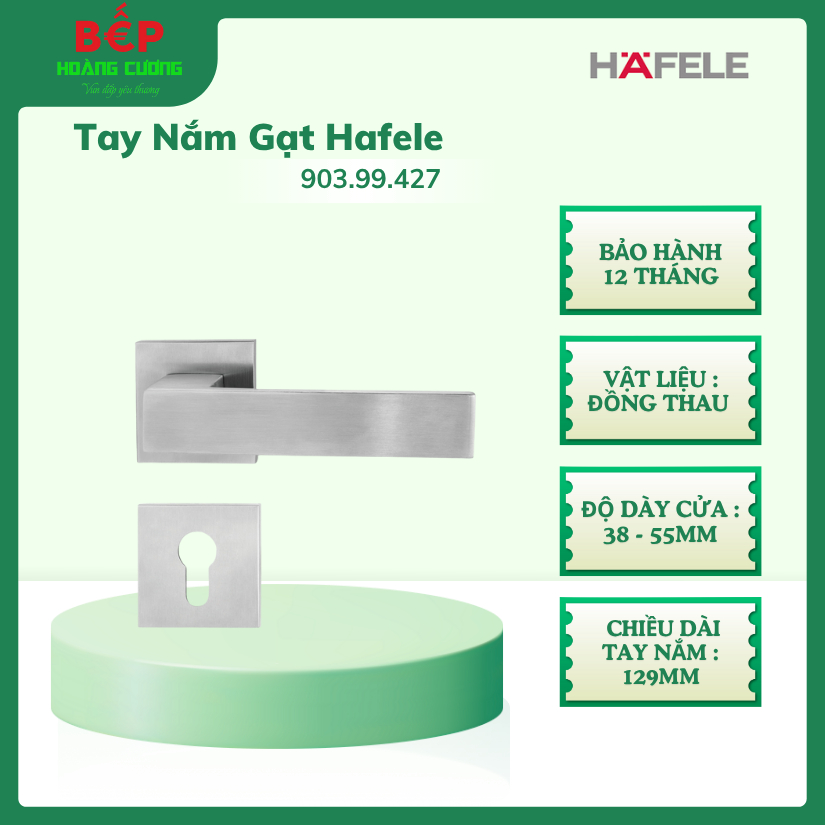 Hafele 903.99.427 tay nắm gạt inox 304 cao cấp, chắc chắn, thiết kế tinh tế sang trọng 3 Hafele 903.99.427 tay nắm gạt inox 304 cao cấp, chắc chắn, thiết kế tinh tế sang trọng