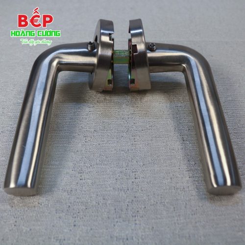 Hafele 903.99.977 tay nắm gạt cửa phòng - inox 304, nắp che, tuổi thọ cao, lắp đặt linh hoạt 10 Hafele 903.99.977 tay nắm gạt có nắp che, inox mờ chống gỉ, vận hành nhẹ nhàng.