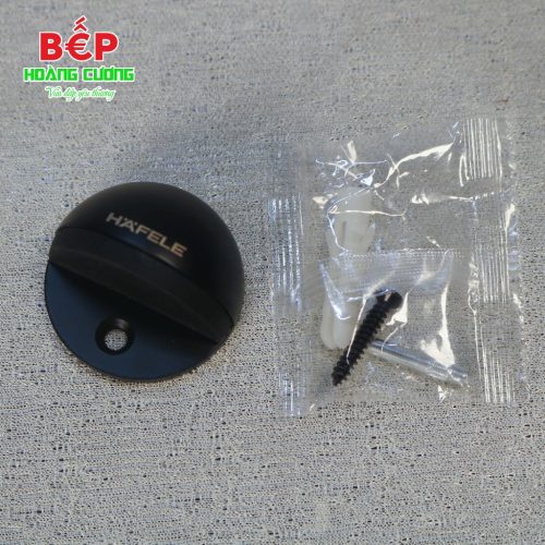 Hafele chặn cửa 937.56.413 bán nguyệt - hợp kim kẽm chắc chắn, hoàn thiện niken mờ, lắp gắn sàn 6 Hafele chặn cửa 937.56.413 bán nguyệt - hợp kim kẽm chắc chắn, hoàn thiện niken mờ, lắp gắn sàn