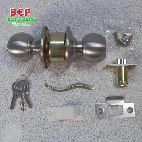 Hafele 489.93.130 – Khóa tay nắm tròn cửa đi, chống gỉ, chắc chắn, thiết kế hiện đại 9 Khóa tay nắm tròn Hafele 489.93.130