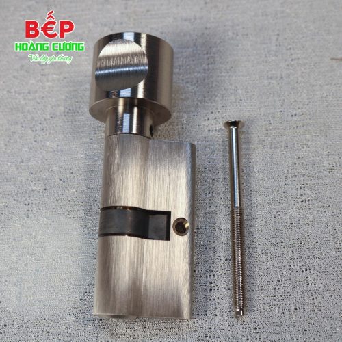 Hafele 916.96.407 Ruột Khóa Cửa 60mm, nickel mờ tinh tế, phù hợp cửa nhà vệ sinh hiện đại. 10 Ruột khóa 916.96.407 Hafele 60mm cho cửa nhà tắm, đồng thau cao cấp, chống cạy khoan, lắp đặt dễ.