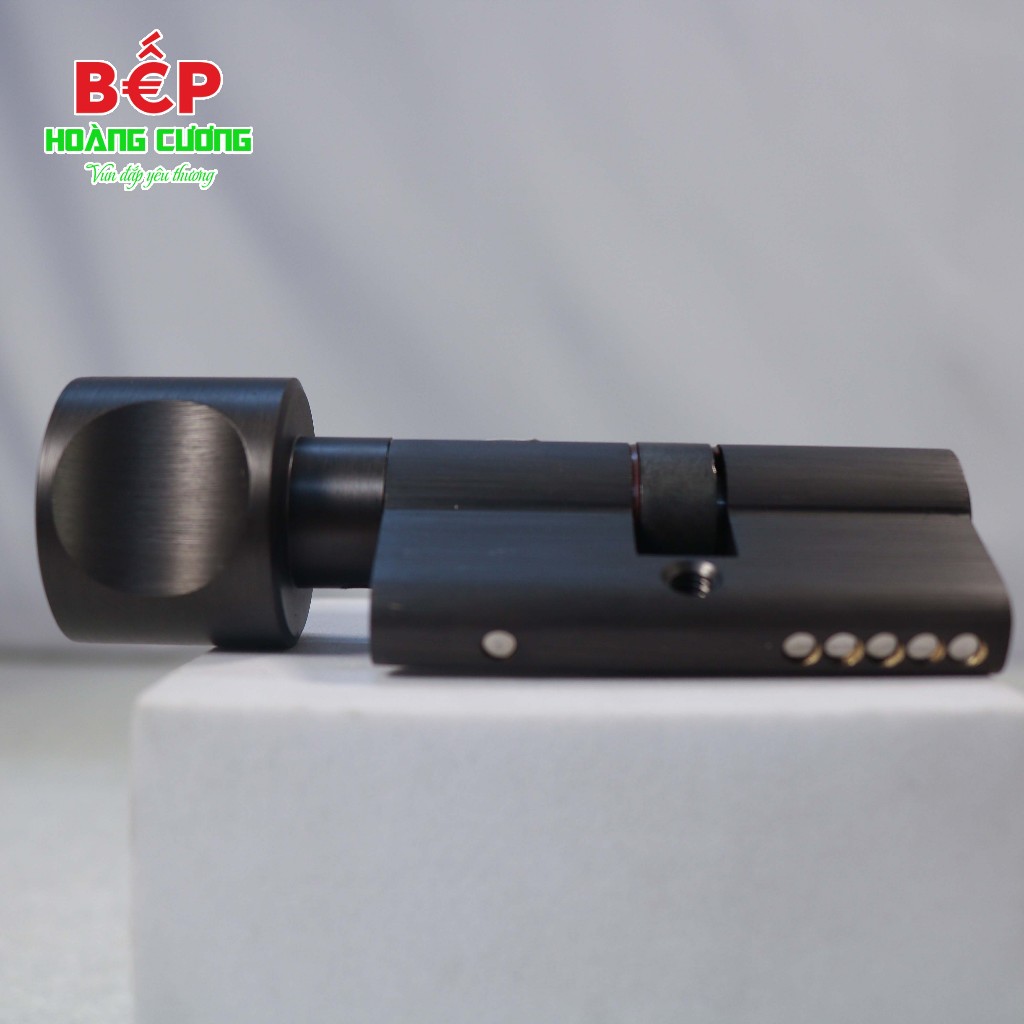 Hafele 916.63.321 ruột khóa 61mm, đầu chìa và đầu vặn, bảo vệ tối ưu, vật liệu đồng thau cao cấp 7 Ruột khóa Hafele 916.63.321 đầu vặn đầu chìa, đồng thau đen mờ PVD