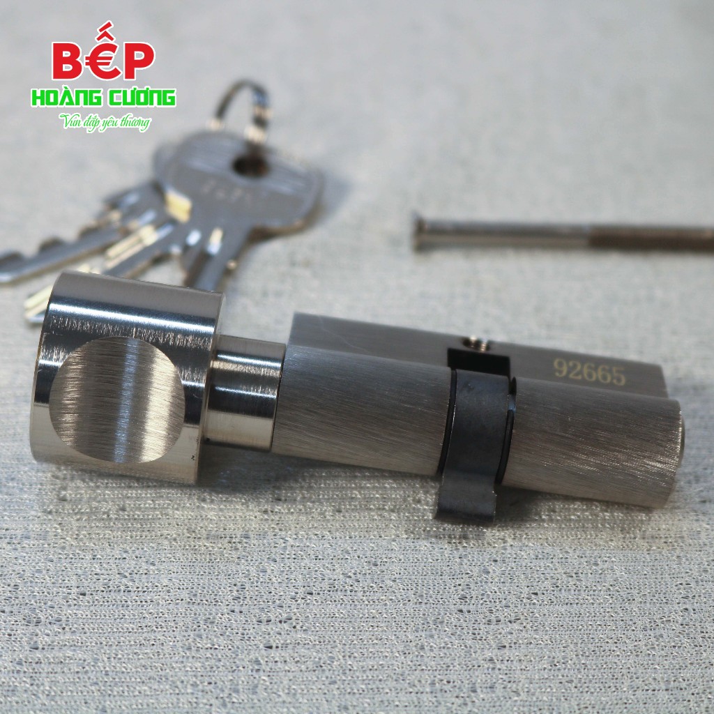 Ruột khóa Hafele 916.96.307, chất liệu đồng thau, đầu vặn oval, bảo vệ chống khoan và cạy, dễ dùng 7 Ruột khóa Hafele 916.96.307