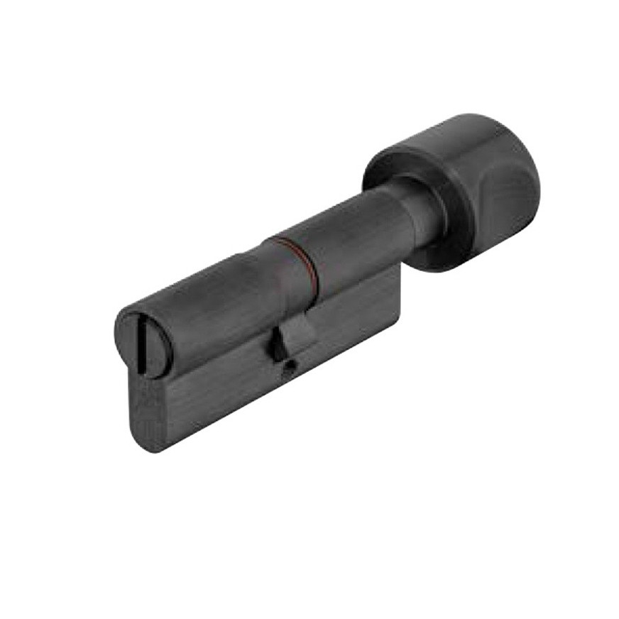 Ruột khóa cửa WC Hafele 916.91.932, thiết kế đen mờ tinh tế, bền chắc, chống gỉ sét. 4 Ruột khóa WC Hafele 916.91.932 71mm, đồng thau bền đẹp, hoàn thiện đen mờ sang trọng.