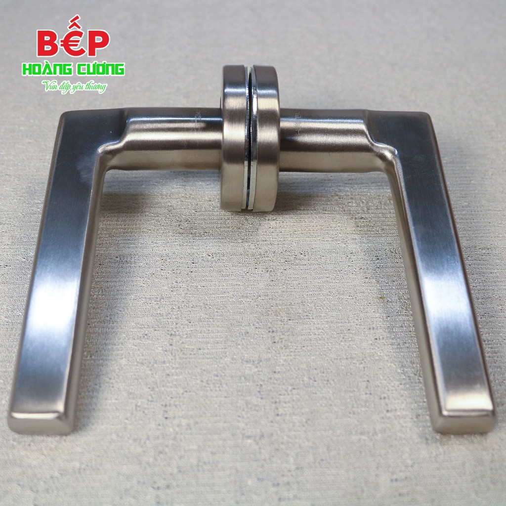 Hafele 903.92.646 tay nắm gạt cửa phòng - inox 304, nắp che, chống cháy, lắp nhanh 6 Tay Nắm Gạt Cửa Phòng Hafele 903.92.646