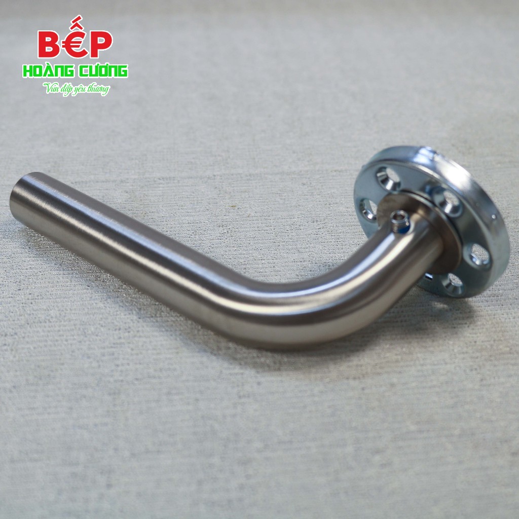 Tay nắm cửa phòng Hafele 903.92.596 - inox 304 mờ, nắp che tiện dụng, chống cháy, sang trọng và bền 5 Tay Nắm Gạt Cửa Phòng Hafele 903.92.596