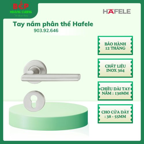 Tay Nắm Gạt Cửa Phòng Hafele 903.92.646