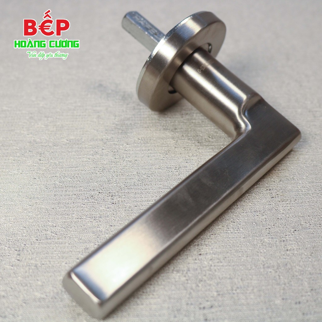 Hafele 903.92.646 tay nắm gạt cửa phòng - inox 304, nắp che, chống cháy, lắp nhanh 7 Tay Nắm Gạt Cửa Phòng Hafele 903.92.646
