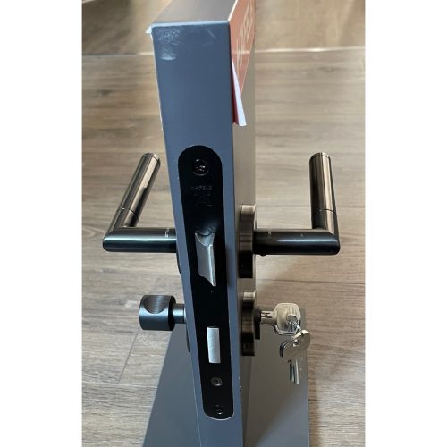 Hafele tay nắm gạt 903.99.368 cửa phòng - kiểu dáng sang trọng, dễ lắp đặt, dùng cho cửa gỗ và thép 9 Tay Nắm Gạt Cửa Phòng Hafele 903.99.368