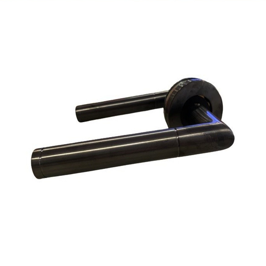 Hafele tay nắm gạt 903.99.368 cửa phòng - kiểu dáng sang trọng, dễ lắp đặt, dùng cho cửa gỗ và thép 4 Tay Nắm Gạt Cửa Phòng Hafele 903.99.368