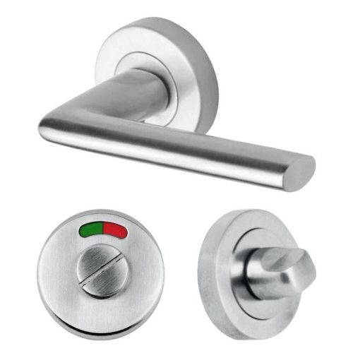 Hafele 903.99.992 tay nắm gạt WC - inox 304, nắp che, chắc chắn, lắp dễ dàng 9 Tay Nắm Gạt Nhà Vệ Sinh Hafele 903.99.992