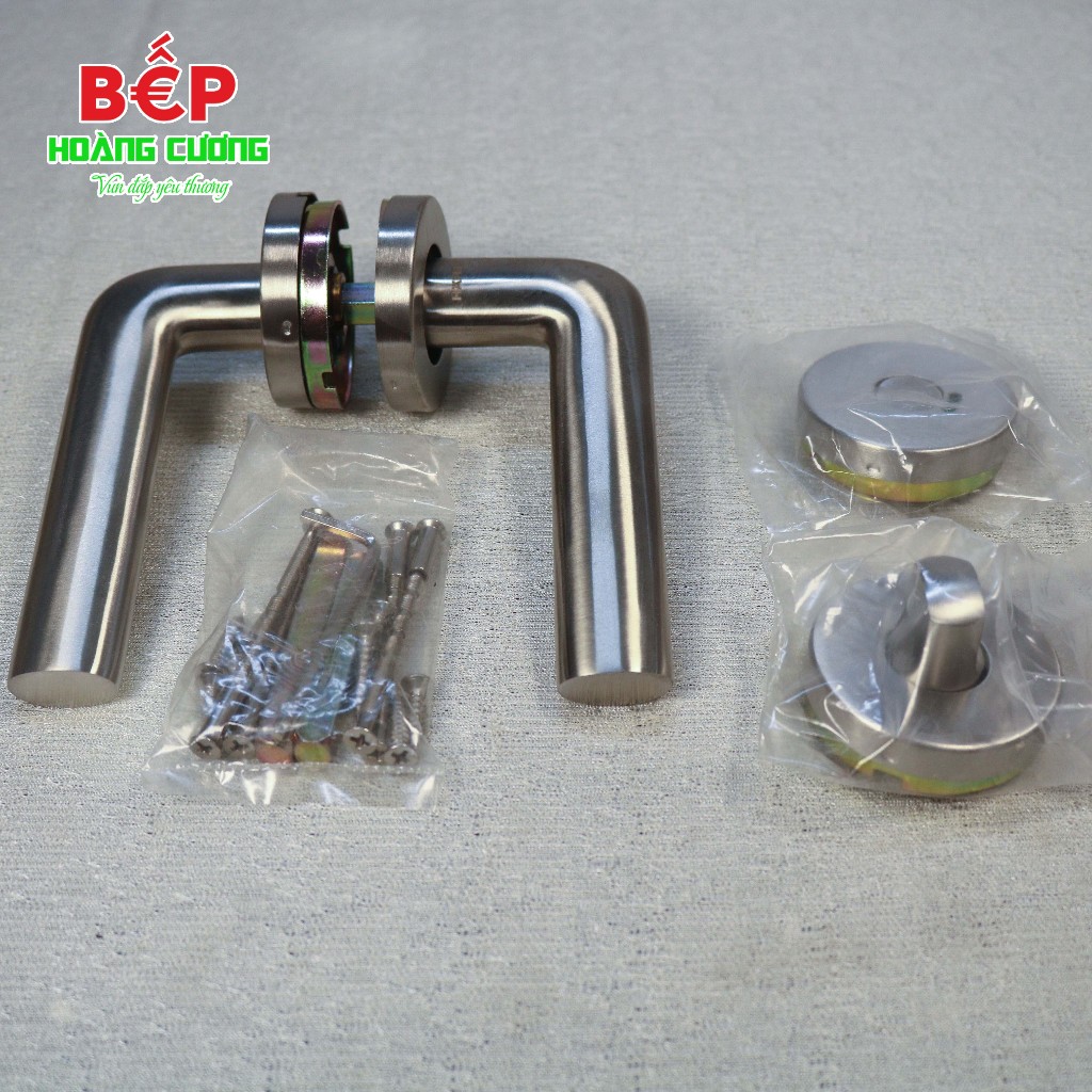 Hafele 903.99.992 tay nắm gạt WC - inox 304, nắp che, chắc chắn, lắp dễ dàng 6 Tay Nắm Gạt Nhà Vệ Sinh Hafele 903.99.992