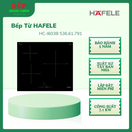 Bếp Từ 3 Vùng HC-I603B 536.61.791 – Chính Hãng Tây Ban Nha – Lắp Đặt Miễn Phí