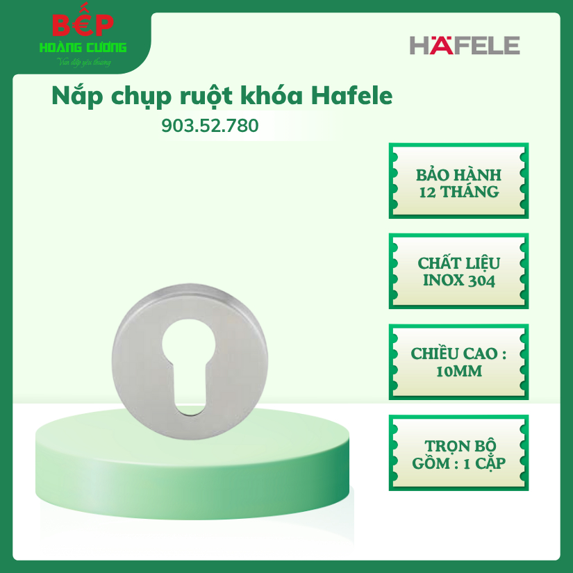 Hafele 903.52.780 - nắp che ruột khóa tròn inox 304, mờ, bảo vệ và hoàn thiện khóa cửa 3 Hafele 903.52.780 - nắp che ruột khóa tròn inox 304, mờ, bảo vệ và hoàn thiện khóa cửa