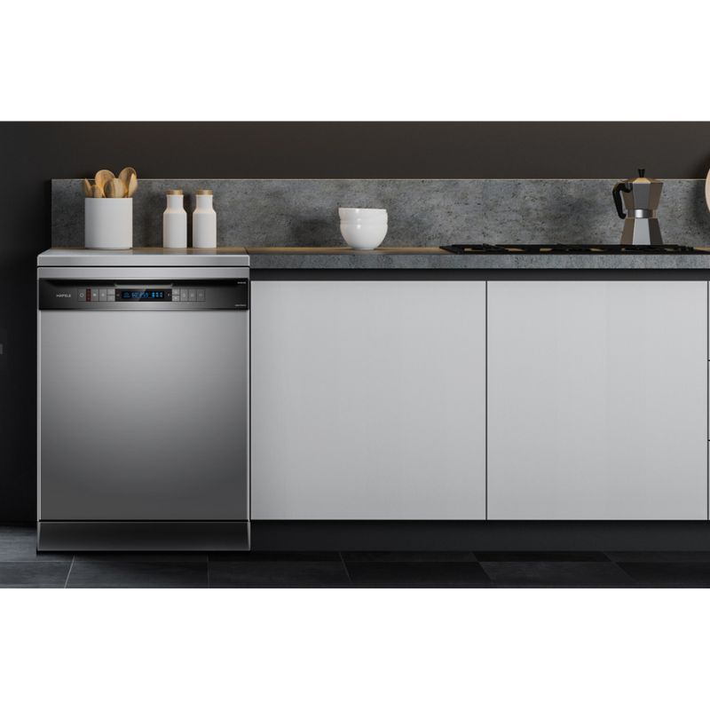 Hafele Máy Rửa Chén HDW-F6051S 538.21.370 – Chính Hãng – Tiết Kiệm Nước, Rửa Sạch Sâu, Vận Hành Êm 5 Hình ảnh máy rửa bát độc lập Hafele HDW-F6051S 538.21.370