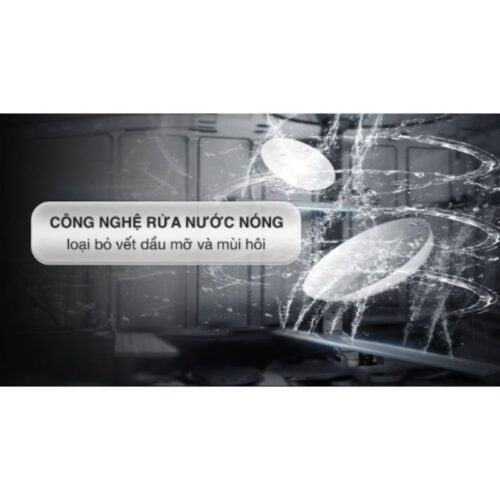 Hafele Máy Rửa Chén HDW-F6051S 538.21.370 – Chính Hãng – Tiết Kiệm Nước, Rửa Sạch Sâu, Vận Hành Êm 17 Công nghệ rửa nước nóng của máy rửa bát độc lập Hafele HDW-F6051S 538.21.370