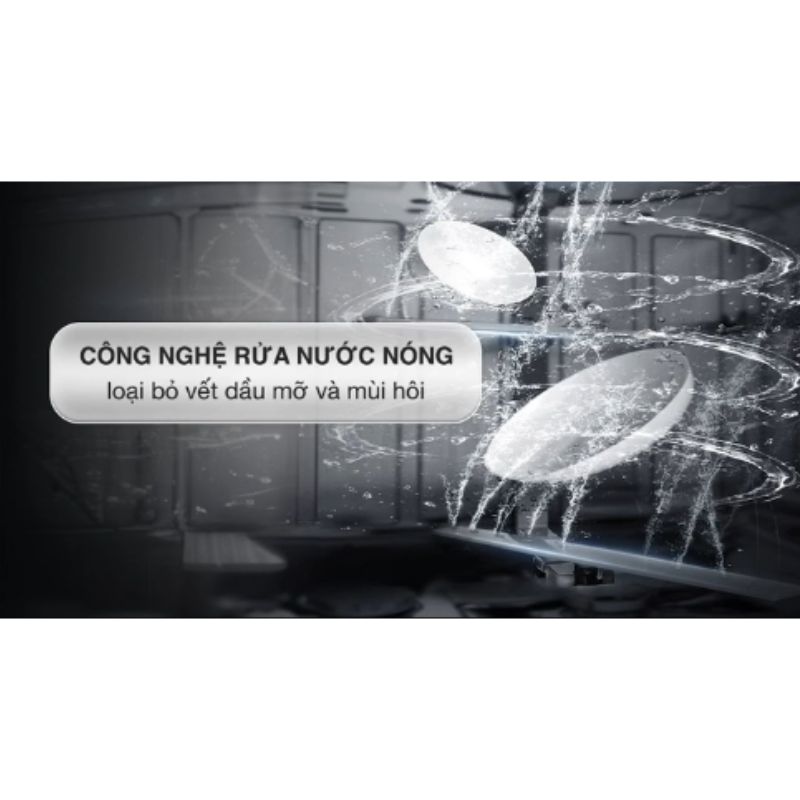 Hafele Máy Rửa Chén HDW-F6051S 538.21.370 – Chính Hãng – Tiết Kiệm Nước, Rửa Sạch Sâu, Vận Hành Êm 9 Công nghệ rửa nước nóng của máy rửa bát độc lập Hafele HDW-F6051S 538.21.370