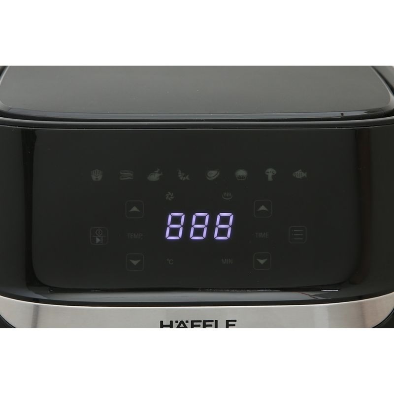 Nồi Chiên Không Dầu 5.7L Hafele AF-T5A 535.43.713, Điều khiển cảm ứng, Bảo hành 12 tháng 6 Bảng điều khiển nồi chiên không dầu 5.7L Hafele HS-AF502B 535.43.713